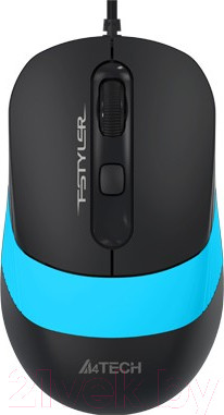 Мышь A4Tech Fstyler FM10 (черный/синий)
