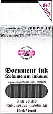 Чернила для перьевой ручки Koh-i-Noor 141607 (7г, черный)