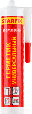 Герметик силиконовый Starfix SM-77769 (300мл, прозрачный)