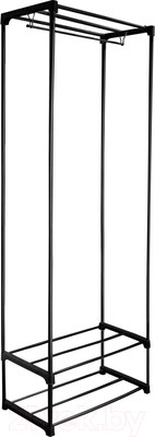 Вешалка для одежды Sheffilton SHT-WR16 (черный/черный муар)