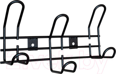 Вешалка для одежды Sheffilton SHT-WH15-3 (черный муар)