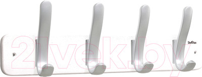 Вешалка для одежды Sheffilton SHT-WH20 (беленый/серебристый)