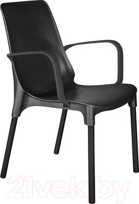 Стул Sheffilton SHT-S76 (черный/черный муар)