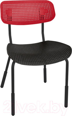 Стул детский Sheffilton SHT-S85PB-1 (черный/красный/черный муар)