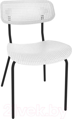 Стул Sheffilton SHT-S85М (белый/черный)