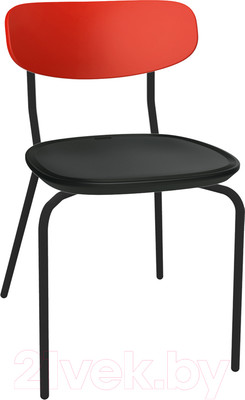 Стул Sheffilton SHT-S85М-2 (красный/черный/черный муар)