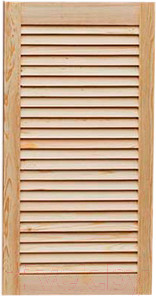 Дверца жалюзийная No Brand 20x394x993мм (сорт А, хвоя)