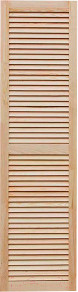 Дверца жалюзийная No Brand 20x494x1805мм (сорт А, хвоя)