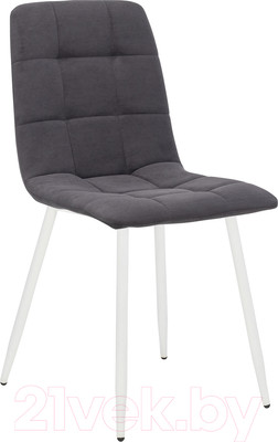 Стул Импэкс Leset Скай (металл белый/велюр графит)