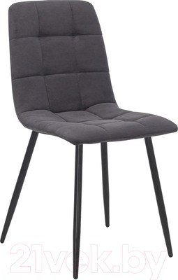 Стул Импэкс Leset Скай (металл черный/велюр графит)