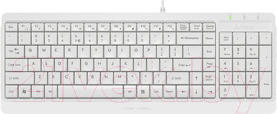 Клавиатура A4Tech Fstyler FK15 USB (белый)