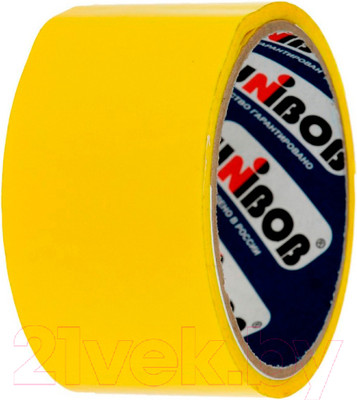 Скотч Unibob 48мм x 24м / 55750 (желтый)