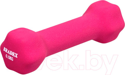 Гантель Bradex SF 0539 (0.5кг, розовый)