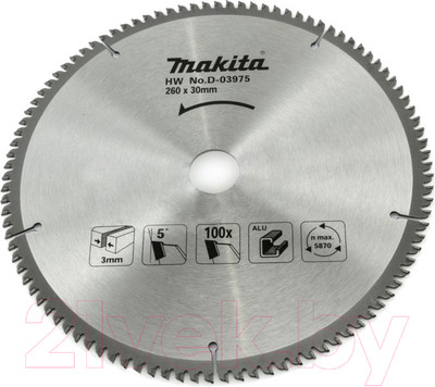 Пильный диск Makita D-03975