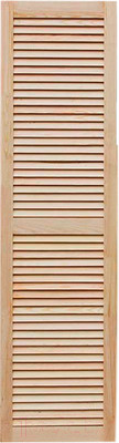 Дверца жалюзийная No Brand 20x594x2013мм (сорт А, хвоя)