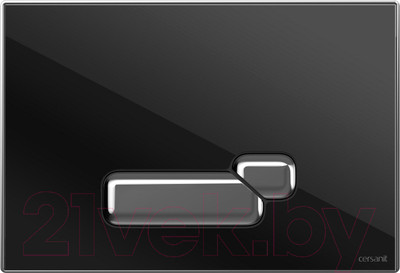 Кнопка для инсталляции Cersanit Actis P-BU-ACT/Blg/Gl (стекло/глянцевый черный)