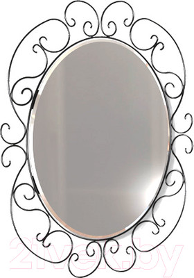 Зеркало Sheffilton Грация 630 / 743346 (черный)