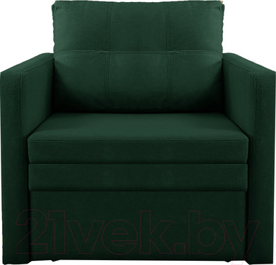 Кресло-кровать Brioli КК Пино П (J8/темно-зеленый)