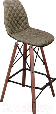 Стул барный Sheffilton SHT-ST29-C12/S80 (коричневый сахар/темный орех/черный муар)