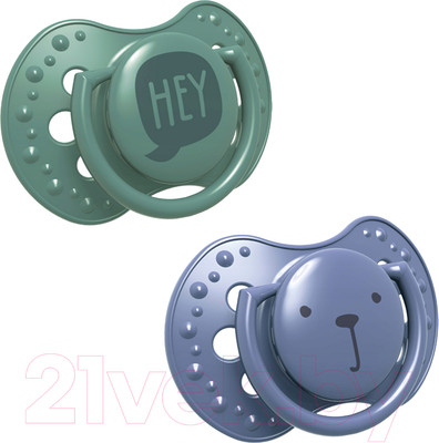 Набор пустышек Lovi Hey динамичная / 22/885boy (2шт)