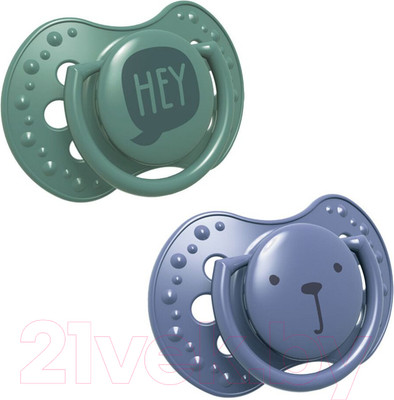 Набор пустышек Lovi Hey динамичная / 22/887boy (2шт)