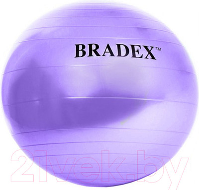 Фитбол гладкий Bradex 75 / SF 0719 (фиолетовый)
