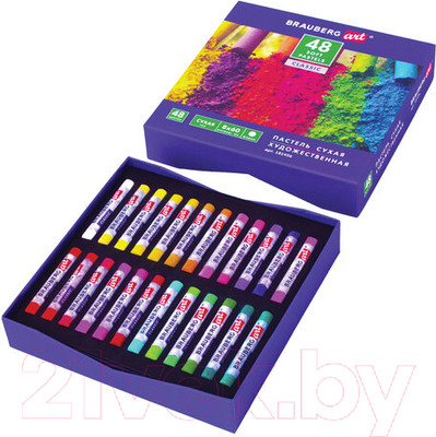 Набор сухой пастели Brauberg Art Classic / 181456 (48цв)