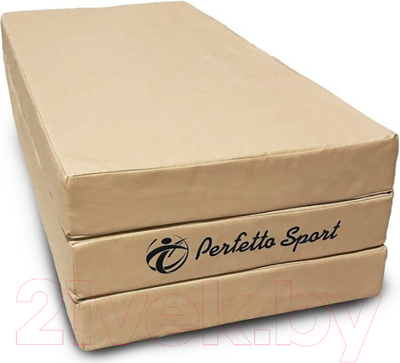 Гимнастический мат Perfetto Sport Складной №4 1x1.5x0.1м (пастель)