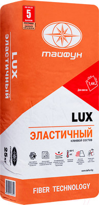 Клей для плитки Тайфун Люкс Эластичный (25кг)