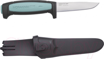 Нож туристический Morakniv Flex / 12248 (черный/голубой)