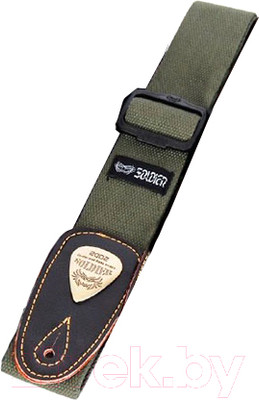 Ремень для гитары Soldier STP13033 (хаки)