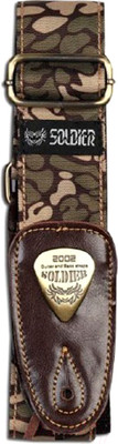 Ремень для гитары Soldier STP1306A2 (хаки)