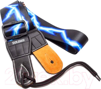 Ремень для гитары Soldier STP28268 (молния)