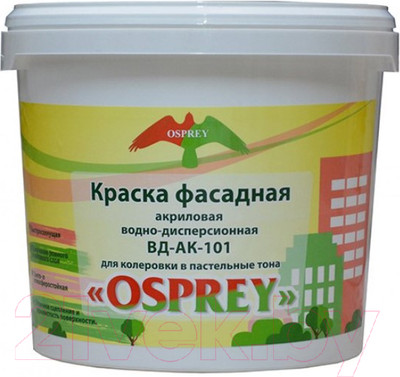 Краска Osprey Фасадная ВД-АК-101 (7кг, белый)