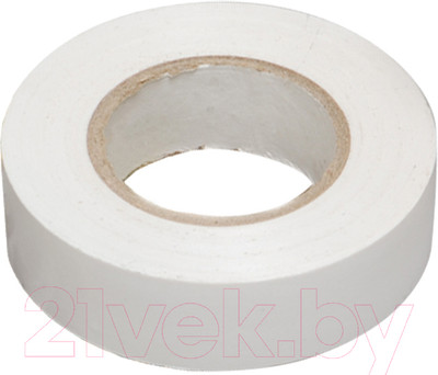 Изолента Unibob ПВХ 15мм x 10м 130 мкн / 67314 (белый)