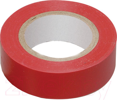 Изолента Unibob ПВХ 15мм x 10м 130 мкн / 67313 (красный)