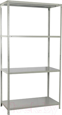 Стеллаж металлический Brabix Ms-150/40/70-4 / 291101