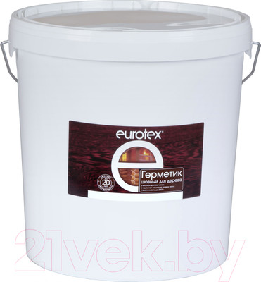 Герметик акриловый Eurotex Орех (25кг)
