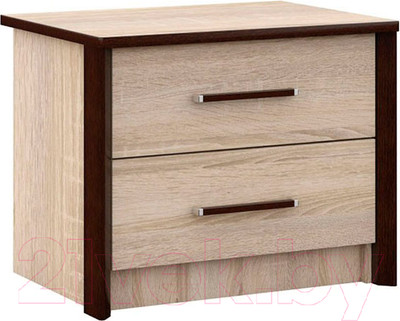 Прикроватная тумба Империал Эшли (венге/дуб сонома)