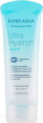 Пилинг для лица Missha Super Aqua Ultra Hyalron Peeling Gel (100мл)