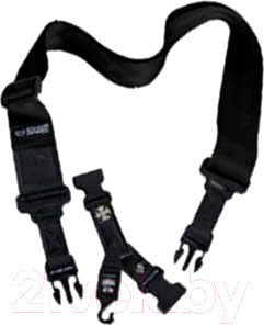 Ремень для гитары Soldier STPNST12503 (черный)