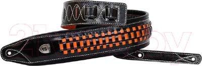 Ремень для гитары Soldier STPGL0616 (желтый/черный)