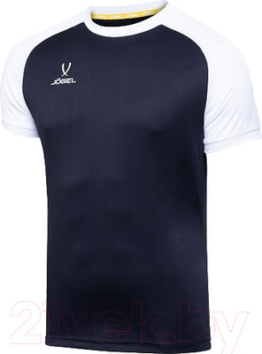 Футболка игровая футбольная Jogel Camp Reglan Jersey / JFT-1021 (S, черный/белый)