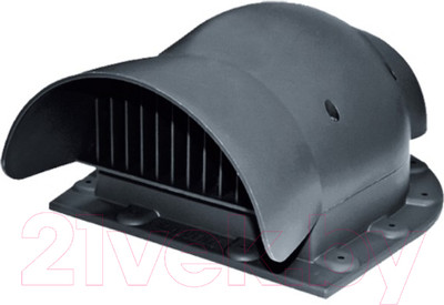 Аэратор точечный Krovent KTV-Seam RAL 9005 (черный)