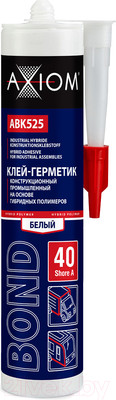 Клей-герметик Axiom ABK525 (280мл, белый)