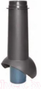Выход вентиляционный на крышу Krovent Pipe-VT IS 110/изол./500 RAL 7024 (серый)