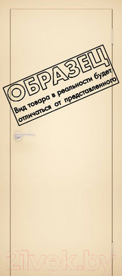 Дверной блок Та самая дверь Л3 ЗАЛ 130x210 правая (ваниль)