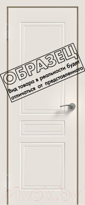 Дверной блок Та самая дверь Л4 ЗАЛ 130x210 левая (белый)