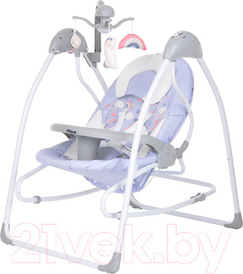 Качели для новорожденных Pituso Bolero 2 в 1 / SG119 (сиреневый)