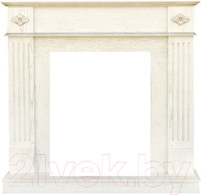 Портал для камина Смолком Brighton STD-ASP (бьянко белый)